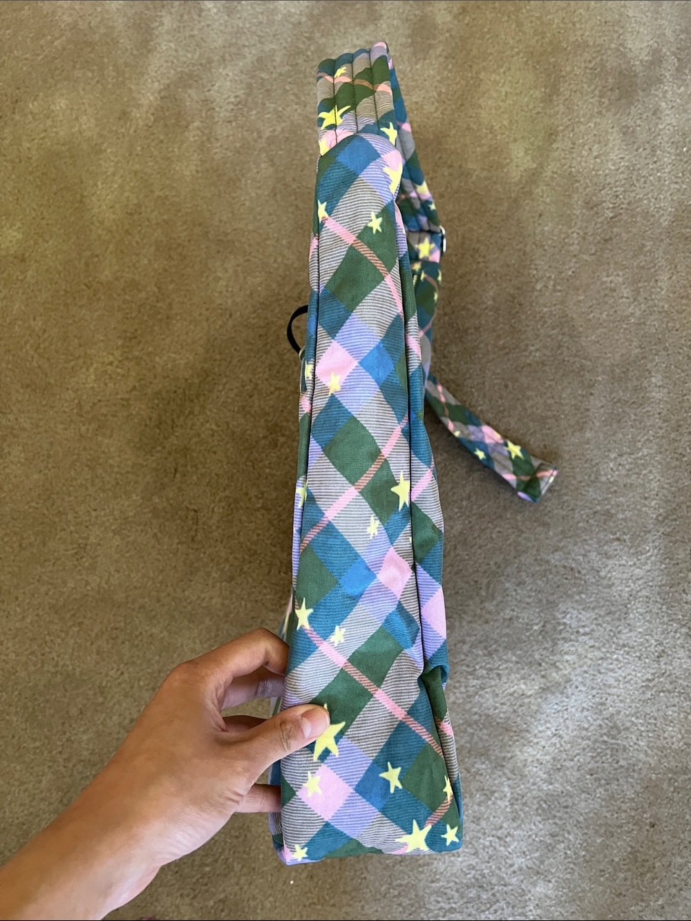 Baggu star plaid shoulder bag - Picture 4 of 7
